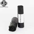 Customized black high density polyethylene plastic garbage bags on roll